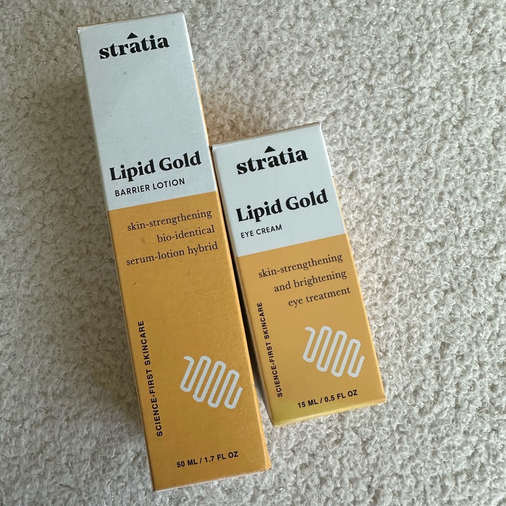 Stratia Lipid Gold Serum & Eye Cream